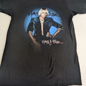 Mary J. Blige 2016 Concert Tee from the King & Queen of Hearts Tour Size Small